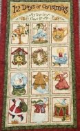 12 days of christmas Pannello 12 days of christmas Pannello