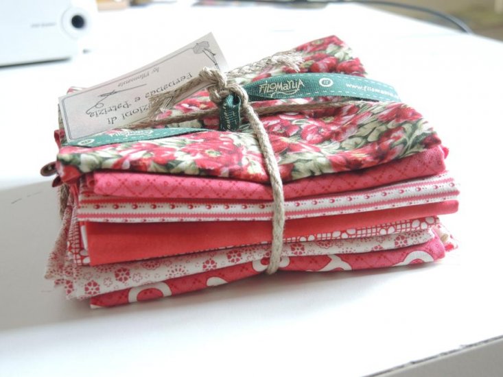 fat quarter rosso - Clicca l'immagine per chiudere