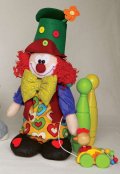 Ciccio Pasticcio clown di pezza