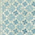 motivo patchwork stelle fondo blu